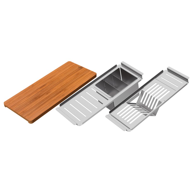144940 KIT DE ACCESORIOS TRAMONTINA 94530/034 3PZ P/QUADRUM