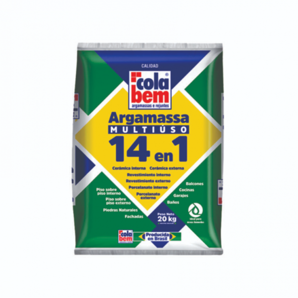 ARGAMASA COLA BEM 14 EN 1 20KG