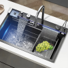 Thumbnail 142635 BACHA AM DESIGN 75X46 7546M SINKS101 BLACK CHEF    LH-Y7546M0