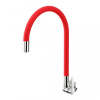 Thumbnail 120798 GRIFO DOCOL GALIFLEX 967479 CHROME/RED PARED       009674790